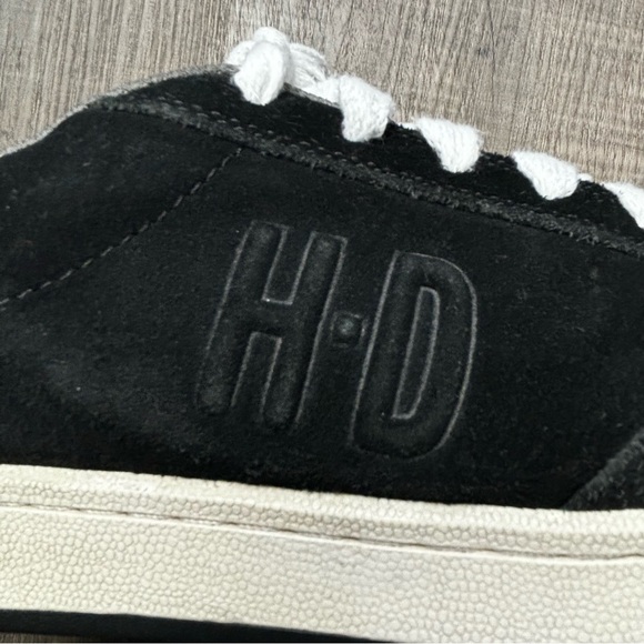 Harley Davidson Suede Steel Toe Shoes, EUC - Picture 15 of 16